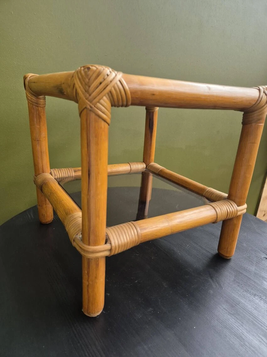 Rattan Side Table 10 Rattan Side Table - Image 10