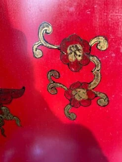 Red Chinese Cabinet
