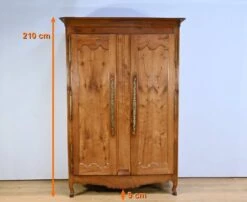 Val De Loire Cabinet In Cherry Wood, Louis XV Style – Mid-19th Century -Bookcases Sales a7340395 f567 4e2a b560 4ef84a50fb98