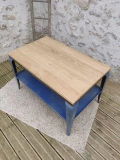 Wood And Metal Coffee Table -Bookcases Sales a8080d27 366b 416a ad4e ab25d60b8ec3