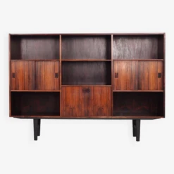 Rosewood Bookcase, Danish Design, 1970s, Designer: Erik Jensen, Production: Westergaards Møbelfabrik -Bookcases Sales a8904c44 5970 431f 889f 836294ff7021
