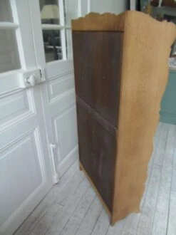 Small Vintage Bookcase, 5 Fixed Shelves, Interior Sublimated In Verdigris. -Bookcases Sales a90768dd d1f7 46bd a613 f2b6d5a0658c