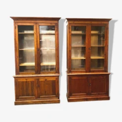 Pair Of Two 19th Century Solid Fir Display Cabinets -Bookcases Sales a91a4d30 5b67 8182 b4ee c55ff24742e5