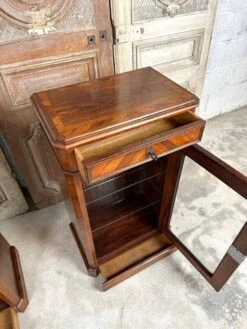 Pair Of Marquetry Display Cases -Bookcases Sales ace4820d 70ab 4ffd b9bd 6565668a9132