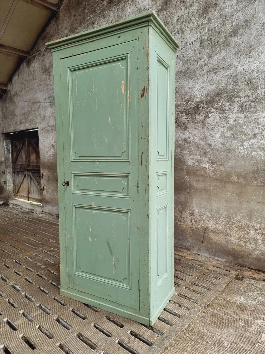 Antique Cabinet XXL Pastel Mint Green Linen Cabinet 1 Antique Cabinet XXL Pastel Mint Green Linen Cabinet