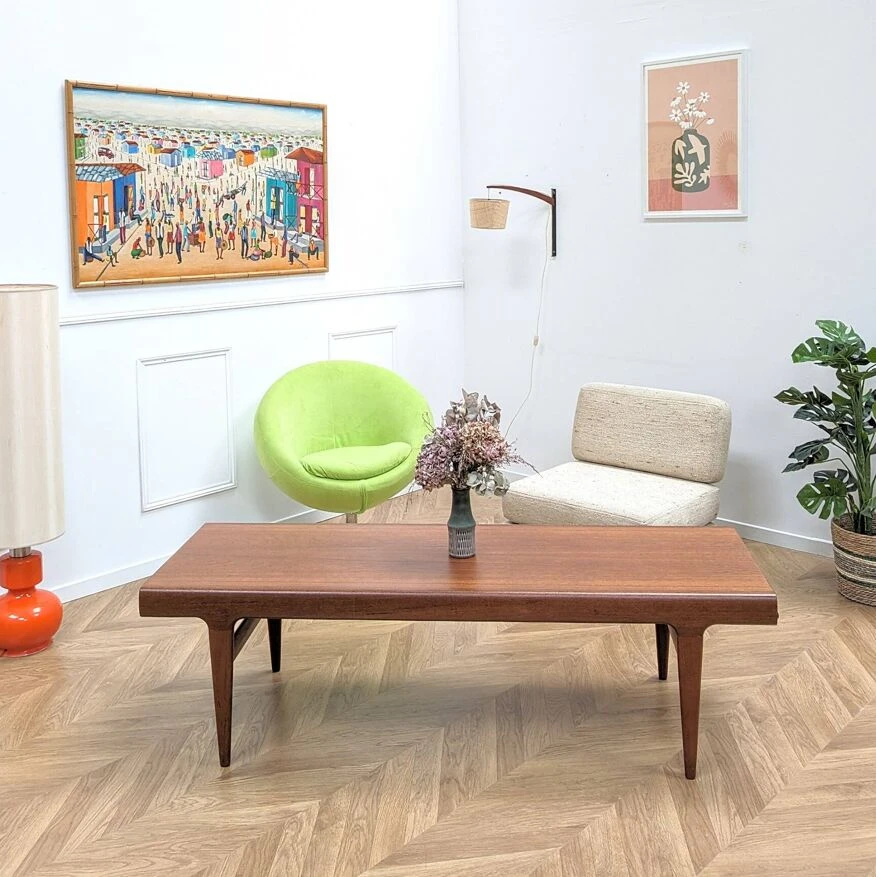 Coffee Table By Designer Johannes Andersen 2 Coffee Table By Designer Johannes Andersen - Image 2