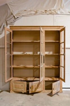 Vintage Wooden Workshop Display Case “Catherine”