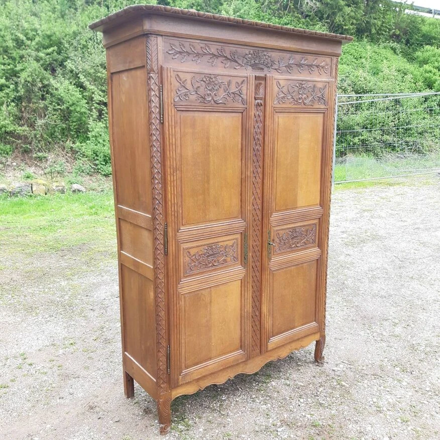 19th Century Norman Wardrobe 8 19th Century Norman Wardrobe - Image 8