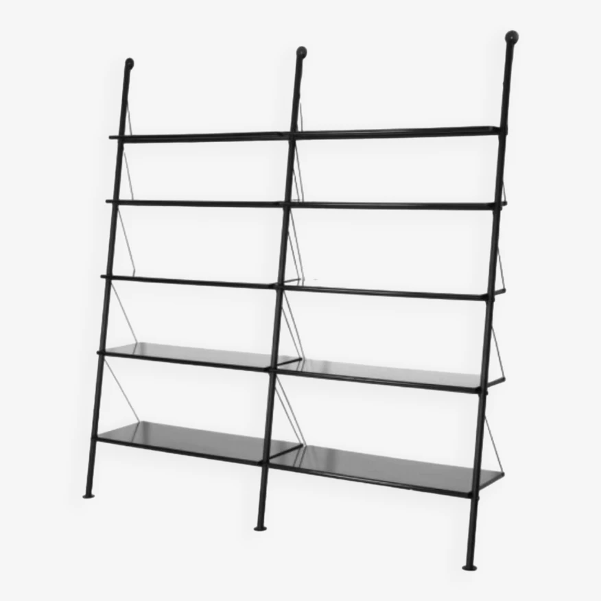 John Ild Three-sided Bookcase By Starck For Disform, 1977 2 John Ild Three-sided Bookcase By Starck For Disform, 1977 - Image 2