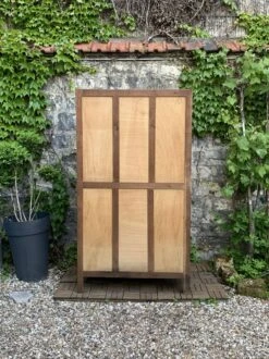 Parisian Wardrobe, Art Deco Raw Wood Wardrobe, 1930 -Bookcases Sales b2e8cd71 973a 476c a4ad 479ce175f31c