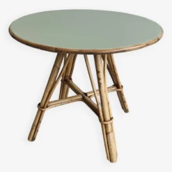 Vintage Rattan And Bamboo Coffee Table -Bookcases Sales b2fc7943 3a6b 406d ac07 32b981014918