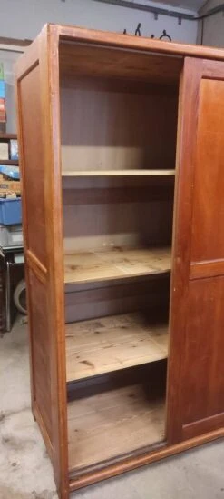 Parisian Wardrobe Vintags Sliding Doors In Old Pitch Pine 193x115.5 Cm -Bookcases Sales b3077fea e3b1 4f7f 89b0 165b2c79021c