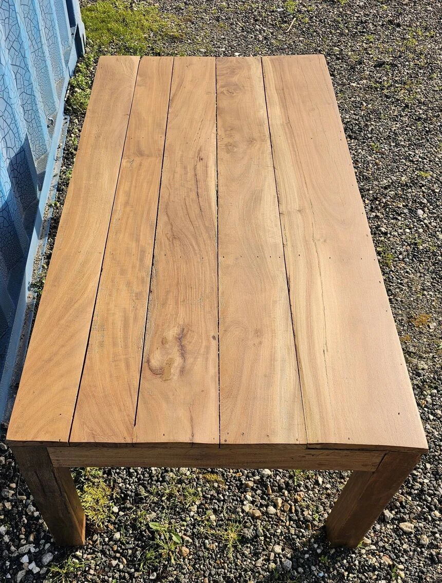 Solid Teak Coffee Table 8 Solid Teak Coffee Table - Image 8