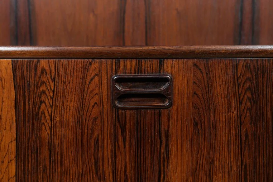 Mid-Century Rosewood Shelf, Denmark, 1970s 2 Mid-Century Rosewood Shelf, Denmark, 1970s - Image 2