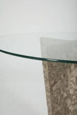 Marble And Glass Pedestal Table -Bookcases Sales b5101949 ea16 4eac 8c31 d48ff1bfe201