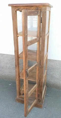 Tall Old Wooden Display Case -Bookcases Sales b57eaf88 8e09 4e1e 8dc2 3268d3251f68