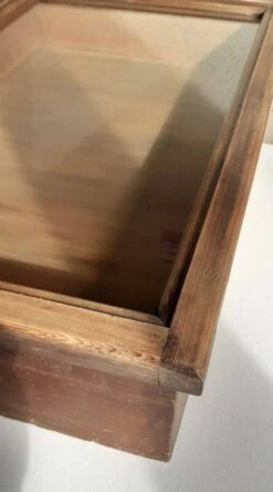 Old Sloping Fir Display Case -Bookcases Sales b59a4b37 c887 4750 9833 1b9dd66d4a28