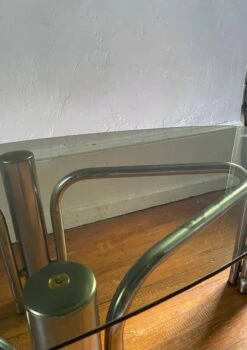 Vintage Oval Smoked Glass Tubular Coffee Table 1970 18 Vintage Oval Smoked Glass Tubular Coffee Table 1970 -Bookcases Sales b59acaac d998 45a2 85f1 2f47898fcdf5