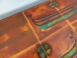 Vintage Roche-Bobois Style Coffee Table In Steel And Ceramic From The 70s -Bookcases Sales b79f557d 8aab 4e3e a406 aba030eab4eb