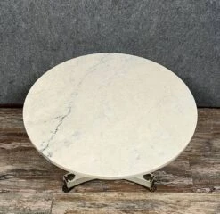 Empire Style Coffee Table In Marble, Lacquered Wood And Gilded Bronze Circa 1920 -Bookcases Sales b7f01015 6840 481a 9db0 d57fe10a8c82