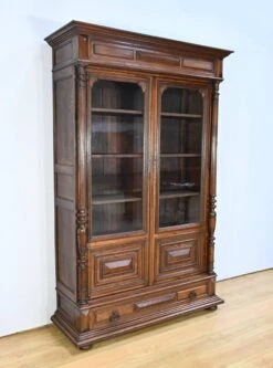 Solid Oak Bookcase – 1920 -Bookcases Sales b903fa98 8add 4477 a80f 9afc6eeb5d82