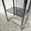 Chrome Plated Double Glass Top