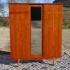Vintage Wardrobe With Hanging Space