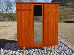 Vintage Wardrobe With Hanging Space