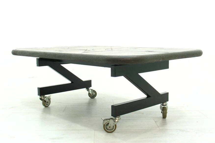 Brutalist Coffee Table, 1980s 2 Brutalist Coffee Table, 1980s - Image 2