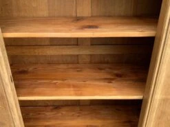 Parisian Art Deco Glass Cabinet In Raw Wood 1930 -Bookcases Sales bb896978 aca9 4929 8244 90c1d914407b