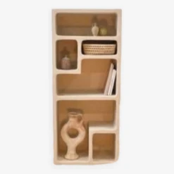 Concrete Bookcase - Beige - Length 60 Cm - Terra N°3 -Bookcases Sales bf232eb2 2428 4301 b6e3 2f5b7aedcbf4
