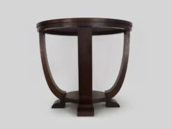 Table, Round Art Deco Side Table In Mahogany, 1930s 12 Table, Round Art Deco Side Table In Mahogany, 1930s -Bookcases Sales bf7672b5 ba2b 4002 b572 50e82165b49c