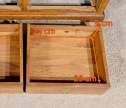 Glazed Furniture In Solid Mahogany, India – 20th Century -Bookcases Sales bf900498 9d56 4bc4 93bf 3e95489e720c