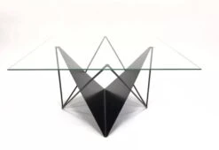 Vintage 80s Steel Wire Coffee Table Eclectic Design -Bookcases Sales c0a651d5 eda1 4d41 9a92 0991f136fc99