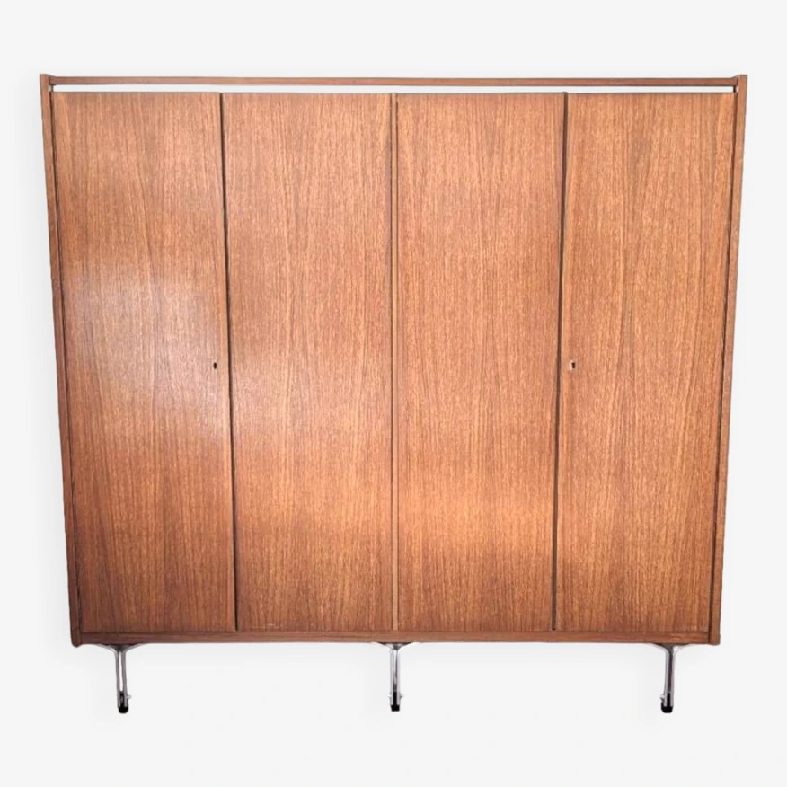 Scandinavian Vintage Teak Cabinet, Teak Cabinet From The 60s, 70s 8 Scandinavian Vintage Teak Cabinet, Teak Cabinet From The 60s, 70s - Image 8