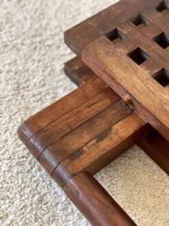 Folding Teak Side Table -Bookcases Sales c307412c 02a2 43c0 b15e 97823bb808fa