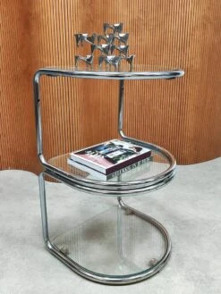 Vintage Chrome Side Table Wall Shelve 10 Vintage Chrome Side Table Wall Shelve -Bookcases Sales c33db6f8 3b58 4934 af16 649b75a8c49e