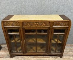 Art Nouveau Period Display Case In Carved Oak Circa 1900 9 Art Nouveau Period Display Case In Carved Oak Circa 1900 -Bookcases Sales c356cb2b 60a9 4f1b 9942 1edca56abee2