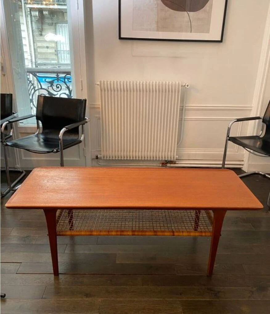 Danish Coffee Table By Jørgen Aakjær Jørgensen For Møbelintarsia (Denmark) - 1960s 4 Danish Coffee Table By Jørgen Aakjær Jørgensen For Møbelintarsia (Denmark) - 1960s - Image 4