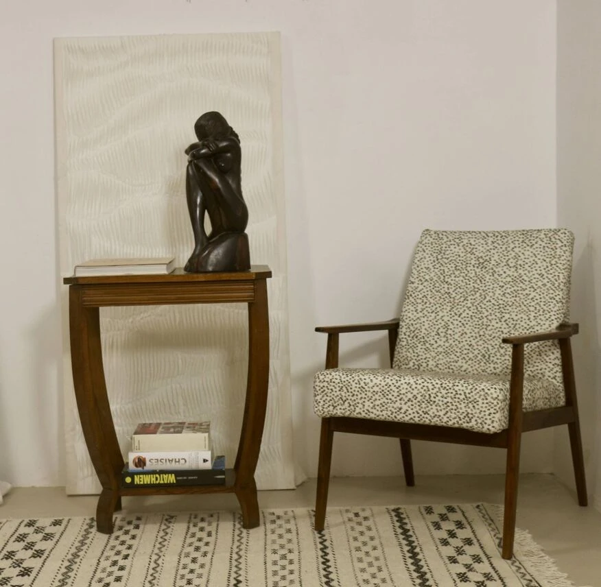 Art Deco Curved Wood Pedestal Table Ref Bagatelle. 4 Art Deco Curved Wood Pedestal Table Ref Bagatelle. - Image 4