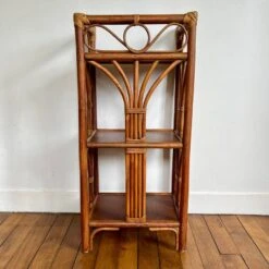 Vintage Bamboo And Rattan Bookcase -Bookcases Sales c5bd59bf 5877 4a78 a4dc ef97e6321db6