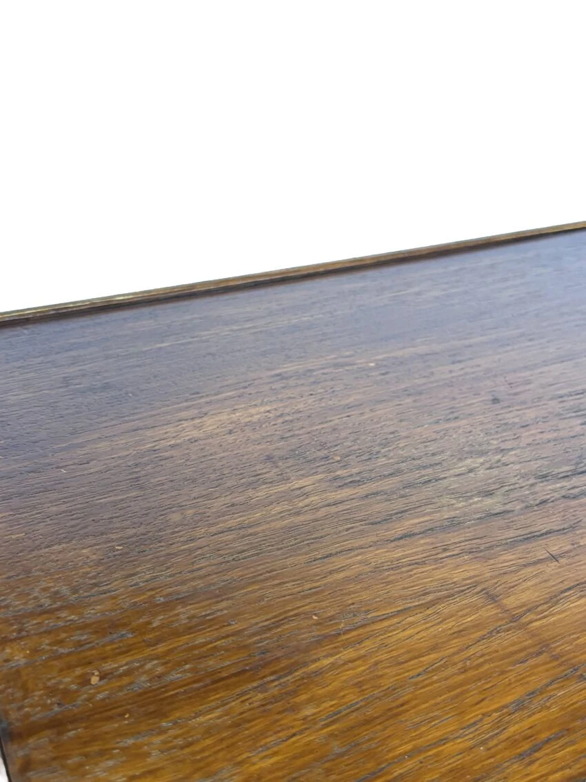 Vintage Side Table Teak Rattan Table From The 1960s 14 Vintage Side Table Teak Rattan Table From The 1960s - Image 14