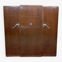 3-door Mahogany Wardrobe In Art Deco Style From The 1950s, Removable Into 3 Parts -Bookcases Sales c8304884 c47c 4ff8 b3c5 96e6b3190fea