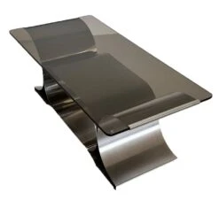 Stainless Steel 70's Coffee Table -Bookcases Sales c871d207 165a 4eda be4a 28910da5483e