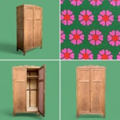Parisian Wardrobe, Art Deco Raw Wood Wardrobe, 1930 -Bookcases Sales cb47fba5 93fb 4744 a54a 5408db7a0a9d