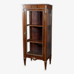 Small Showcase In Marquetry On All Sides, Louis XVI Style – 1920 -Bookcases Sales cc2e4473 4550 47d8 9e0d 1b782a50f99b