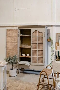 2-door Display Case Wood & Canework 37 2-door Display Case Wood & Canework -Bookcases Sales ccfd6fce 492d 4ded 9851 a394ee60e722