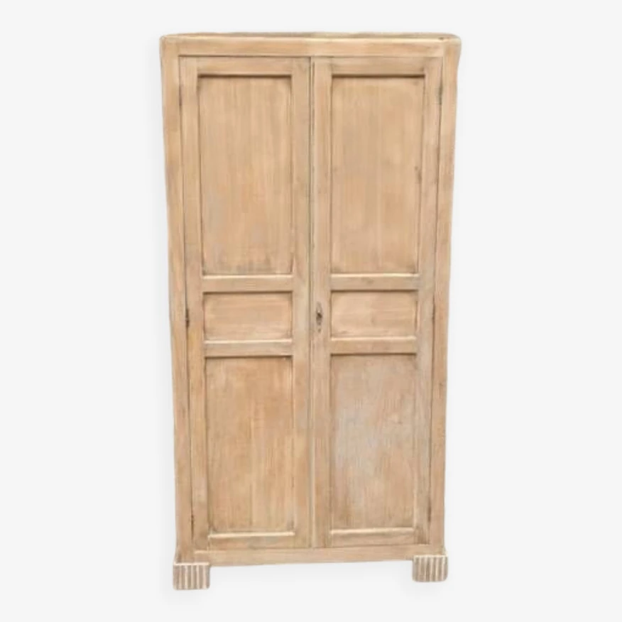 Parisian Wardrobe In Natural Wood 8 Parisian Wardrobe In Natural Wood - Image 8