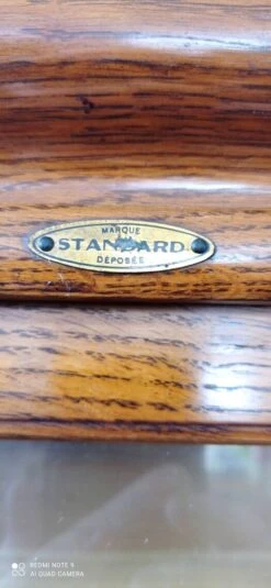 Old Library/showcase In Solid Oak 3 Parts -Bookcases Sales cd5da7d1 5cc0 45c9 baa7 c69ad3205872