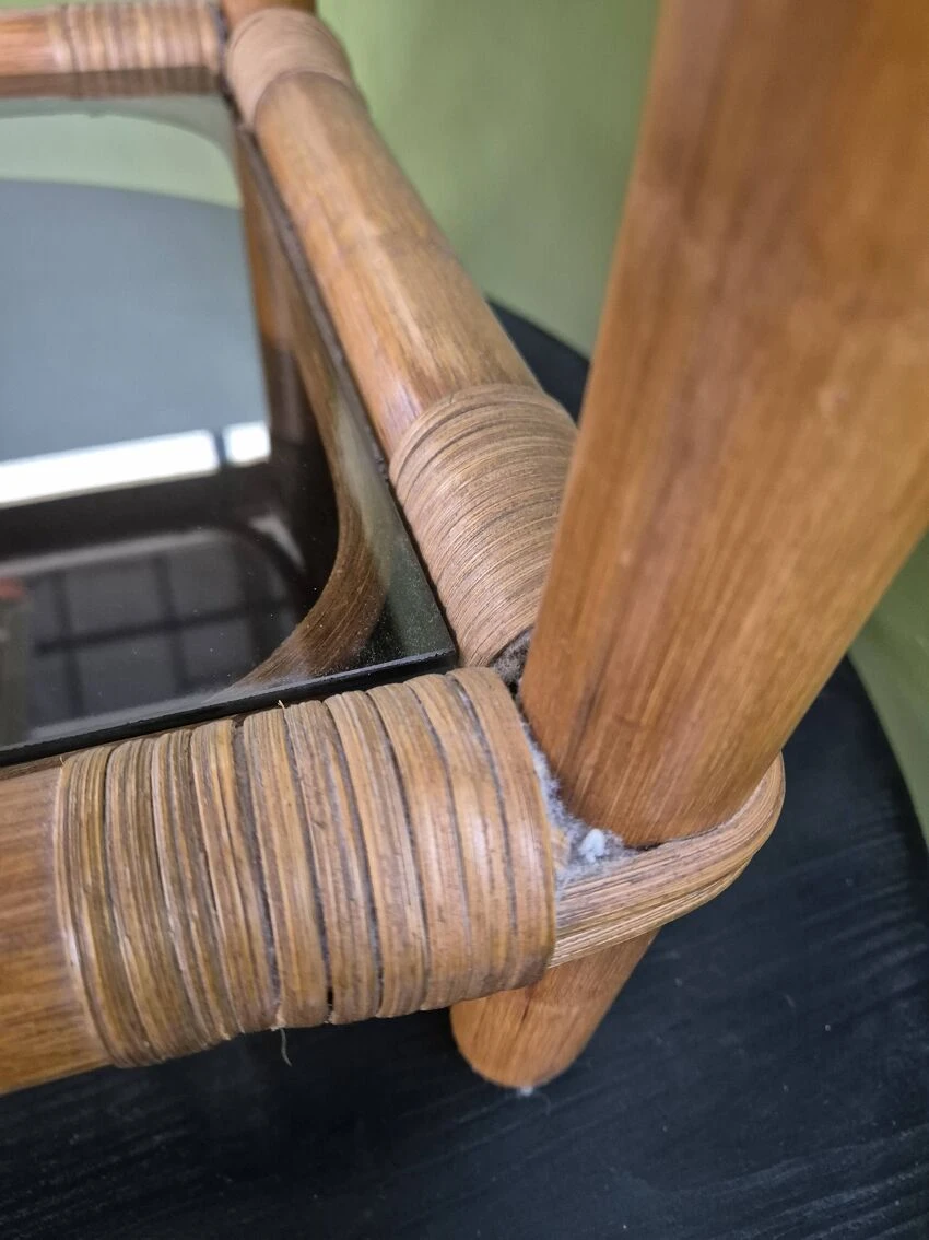 Rattan Side Table 4 Rattan Side Table - Image 4